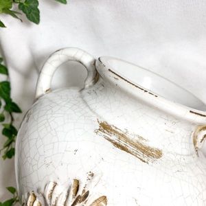 Accents - vintage rustic bohemian ceramic vase Accents - vintage rustic bohemian ceramic vase
